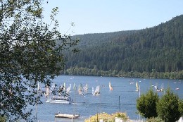 Grardmer -    vue sur lac 