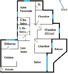 Appartement  Hod hasharon pour  8 •   4 chambres 