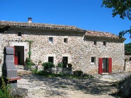Gite in Barjac for   5 •   animals accepted (dog, pet...) 