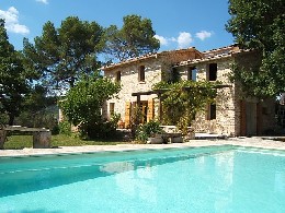 Huis in Forcalquier voor  8 •   met priv zwembad 