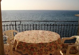 Appartement in La maison sur la baie en sicilie fr  10 •   Aussicht aufs Meer 