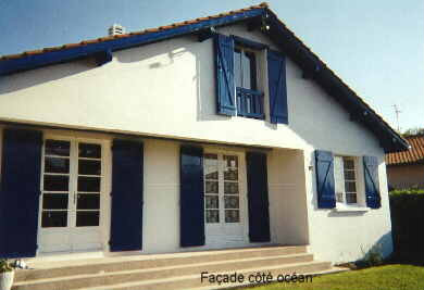 House in Hendaye plage for   8 •   view on sea 