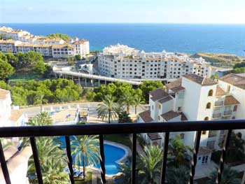 Flat in Altea for   6 •   view on sea 