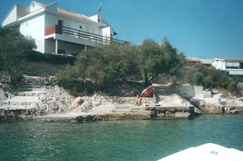 House in Kanica for   4 •   view on sea 