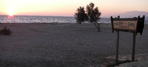 Triopetra -    uitzicht op zee 