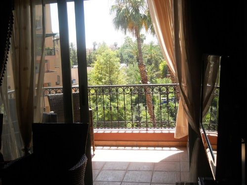 Flat in Marrakech for   3 •   with terrace 