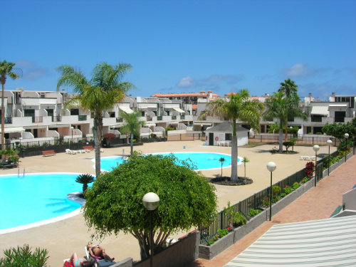 Apartamento en Costa del silencio para  6 •   con piscina compartida 