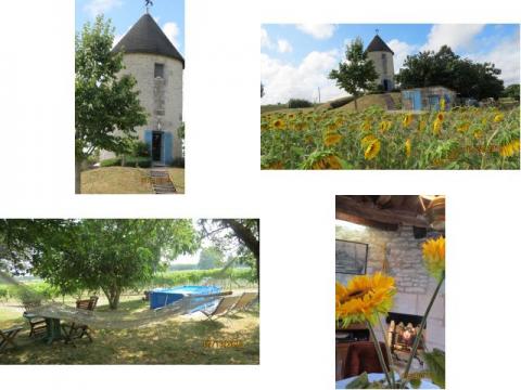 House in Mortagne sur gironde for   4 •   with private pool 
