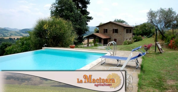 Huis in Perugia, solfagnano voor  12 •   met priv zwembad 
