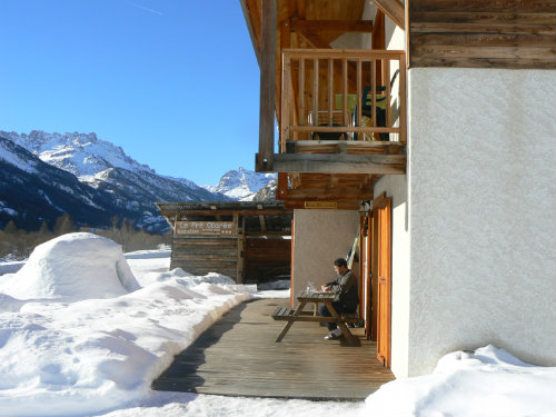 Chalet in Nvache for   15 •   with balcony 