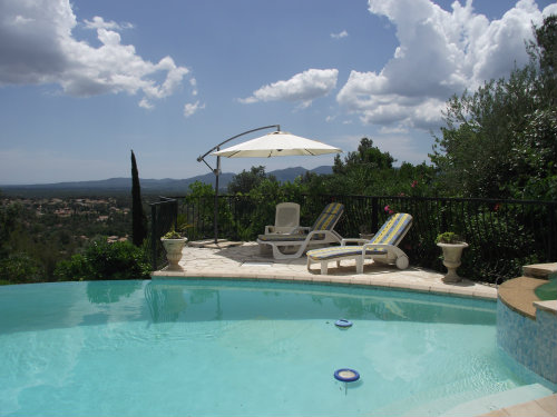 House in Roquebrune sur argens for   6 •   view on sea 