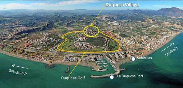Flat in Duquesa village for   4 •   with shared pool 