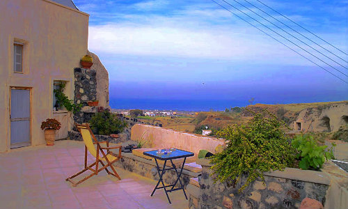 Maison  Santorini pour  4 •   vue sur mer 