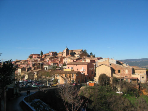 Gite  Roussillon pour  2 •   avec terrasse 