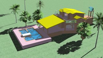 Maison  Fimela pour  6 •   avec piscine prive 