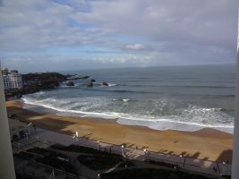 Flat in Biarritz for   3 •   view on sea 
