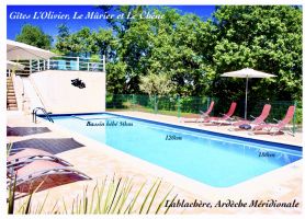 Gite in Lablachre for   4 •   with shared pool 