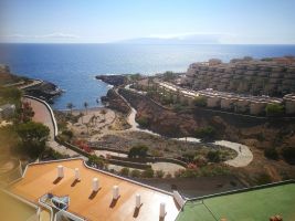 Tenerife south -    Aussicht aufs Meer 