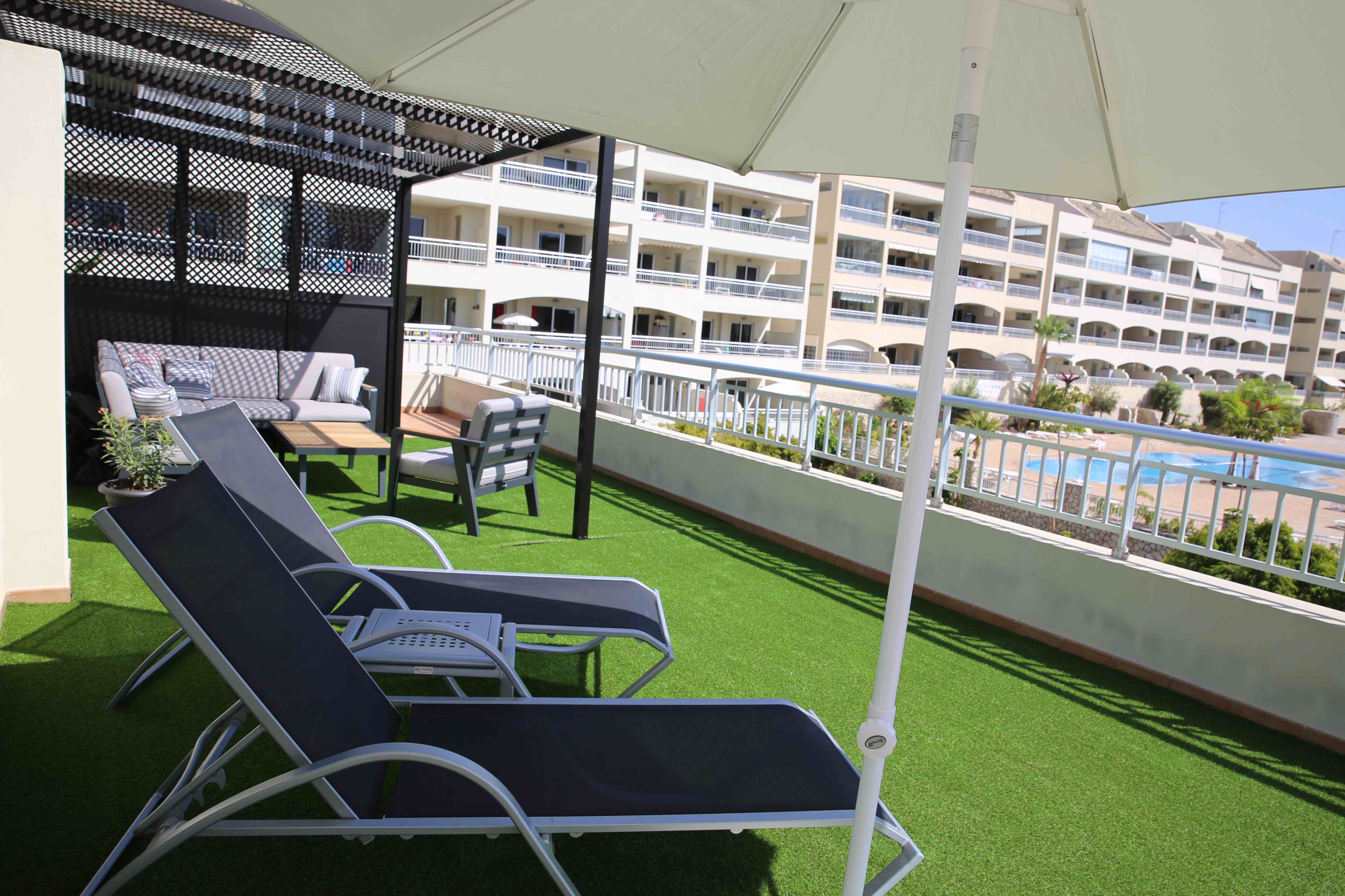 Apartamento en Palm-mar para  2 •   con terraza 