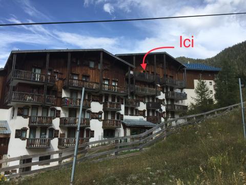 Studio in Valfrejus for   4 •   with balcony 