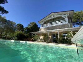 Huis in Lacanau ocan voor  8 •   met priv zwembad 