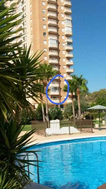 Flat in Benidorm for   4 •   view on sea 