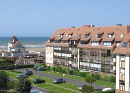 Appartement in Villers sur mer voor  2 •   priv parkeerplek 